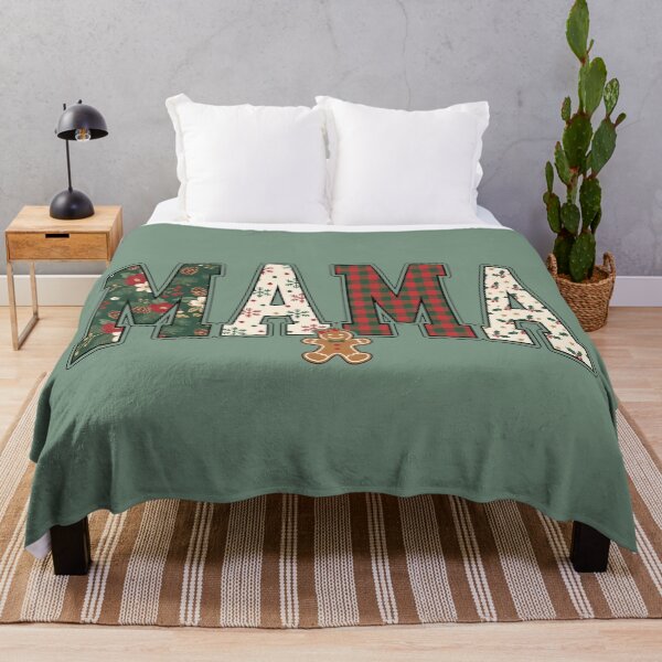 Item preview, Christmas Mama Faux Patchwork Pattern I designed and sold by Lemon Pepper.