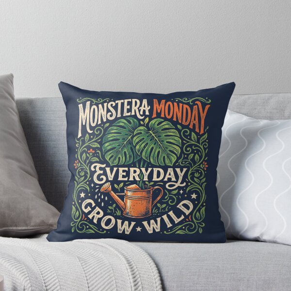 Item preview, Monstera Monday Everyday Grow Wild Watering Can designed and sold by EdvvinStudios.