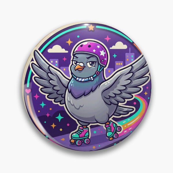 Item preview, Pigeon Rolling Through With Confidence designed and sold by ELmestka.