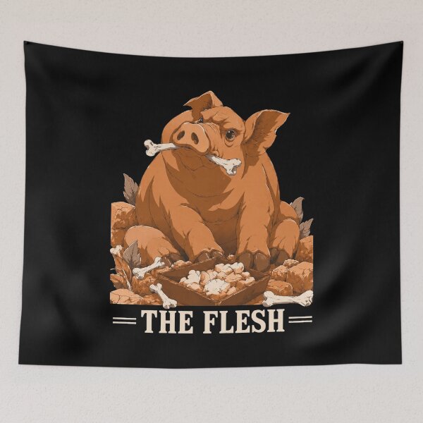 Item preview, El cerdo de carne designed and sold by DoanMai.