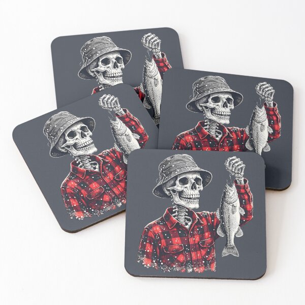Item preview, Fisherman Skeleton  designed and sold by CreepyCornerArt.