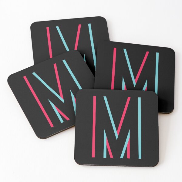 Item preview, Alphabet M Letter - Initial Typography Design designed and sold by Hexleon Merch.