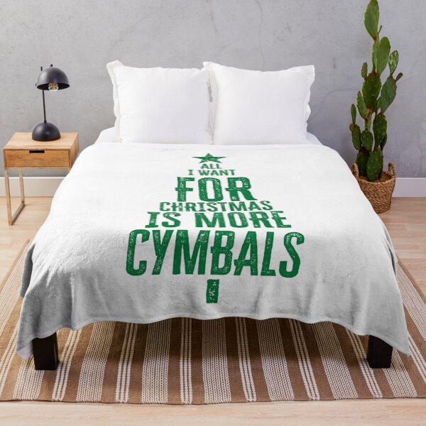 Item preview, All I want for Christmas is MORE Cymbals! designed and sold by I-dsgn.