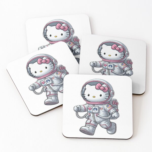 Item preview, Hello Kitty is walking on the Moon designed and sold by myfavoritegifts.