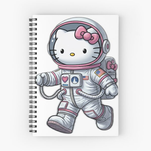 Item preview, Hello Kitty is walking on the Moon designed and sold by myfavoritegifts.
