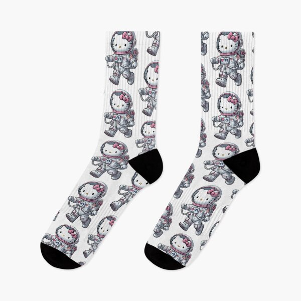 Item preview, Hello Kitty is walking on the Moon designed and sold by myfavoritegifts.