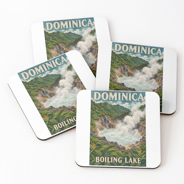 Item preview, Dominica - Boiling Lake designed and sold by GoodOldVintage.