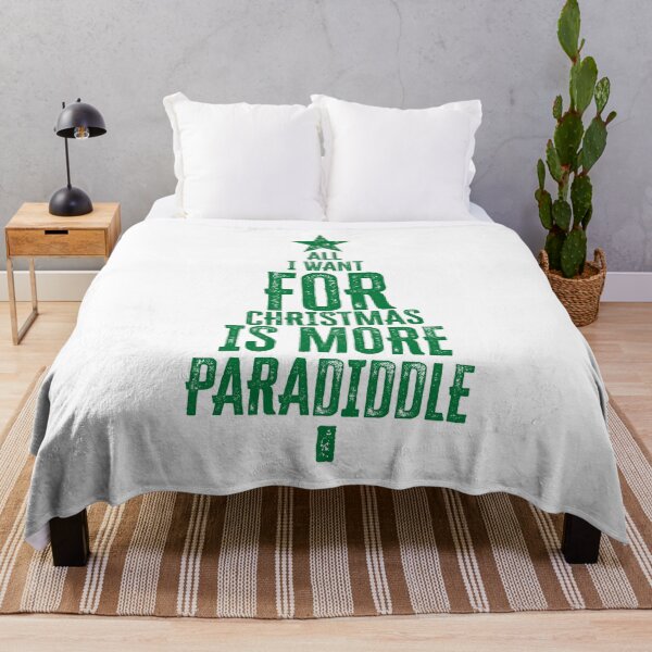 Item preview, All I want for Christmas is MORE PARADIDDLE! designed and sold by I-dsgn.
