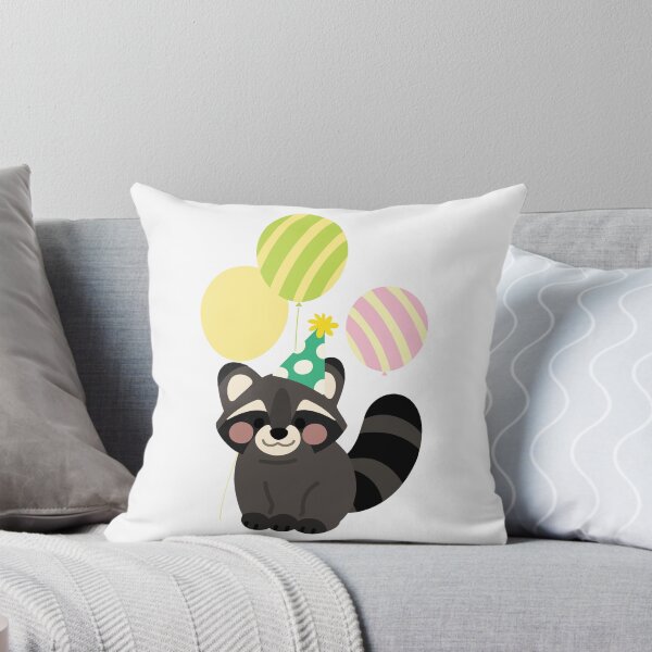 Item preview, Simple and adorable birthday raccoon (party) designed and sold by You Store.