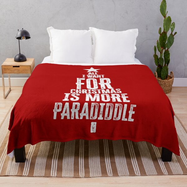 Item preview, All I want for Christmas is MORE PARADIDDLE! designed and sold by I-dsgn.