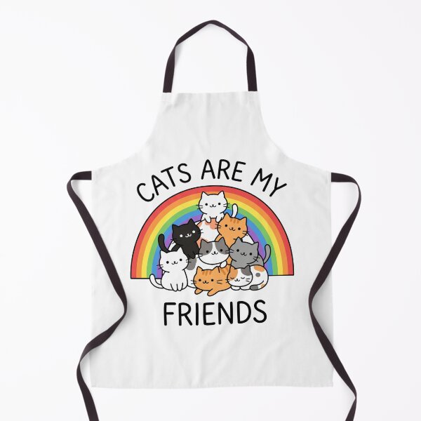 Item preview, Cats Are My Friends Rainbow Pile designed and sold by DariaDoodleArt.