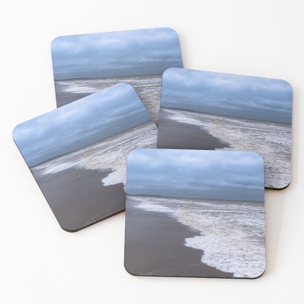 Item preview, Stormy Baltic Sea – Dramatic beach & waves at sea designed and sold by Tammigrafie.