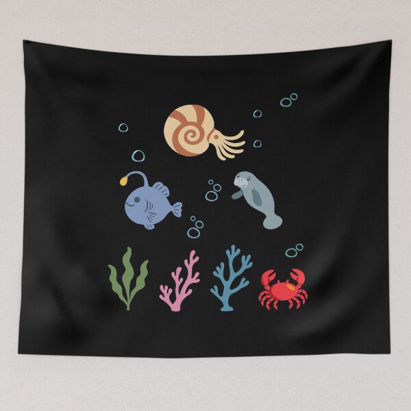 Item preview, Nautilus Underwater Children Anglerfish Sea Cow Fish designed and sold by Sir-Freaky.