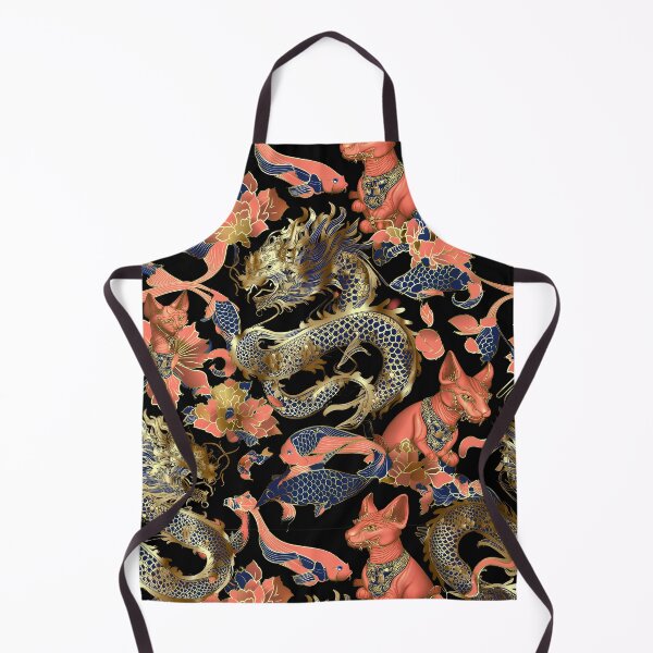 Item preview, Traditional Asian Irezumi Wave Tattoo Pattern 08 designed and sold by The Design Asset Station.