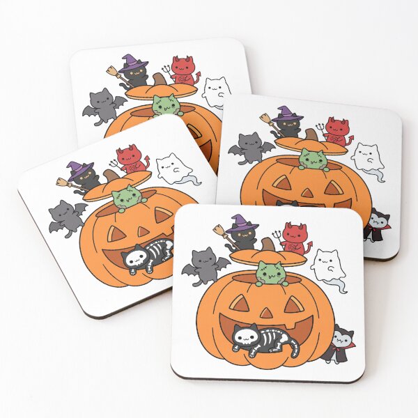 Item preview, Pumpkin Full Of Halloween Cats designed and sold by DariaDoodleArt.