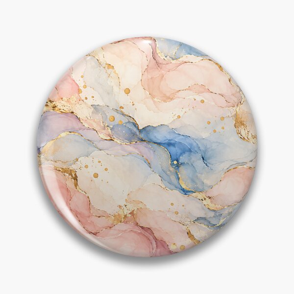 Artikelvorschau, Marmorierung von Pastellkreide und Gold entworfen und verkauft von LittlePatterns.