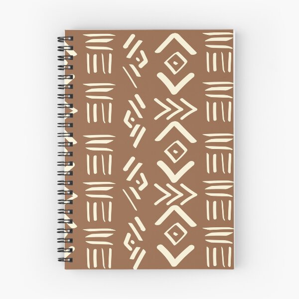 Item preview, Brown Bogolan Patterned Fabric designed and sold by Wolagno.