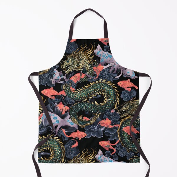 Item preview, Traditional Asian Irezumi Wave Tattoo Pattern 12 designed and sold by The Design Asset Station.