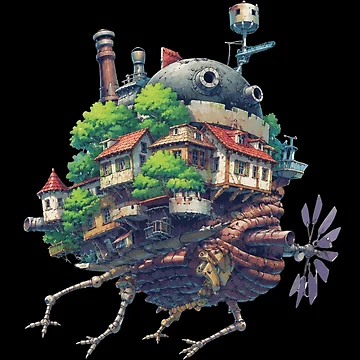 Artwork thumbnail, Howls Moving Castle by Randalllane