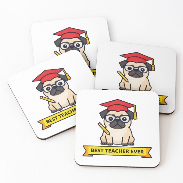 Item preview, Pug Gifts For Teacher A Plus Pupil designed and sold by Arc2020.