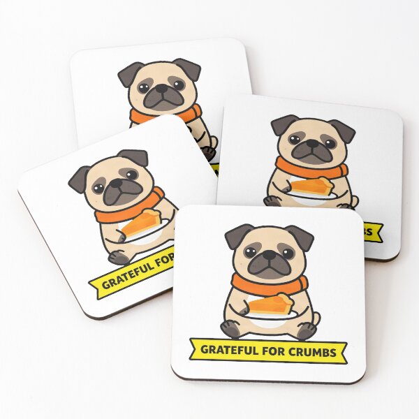 Item preview, Thanksgiving Pug Pumpkin Pie Feast designed and sold by Arc2020.