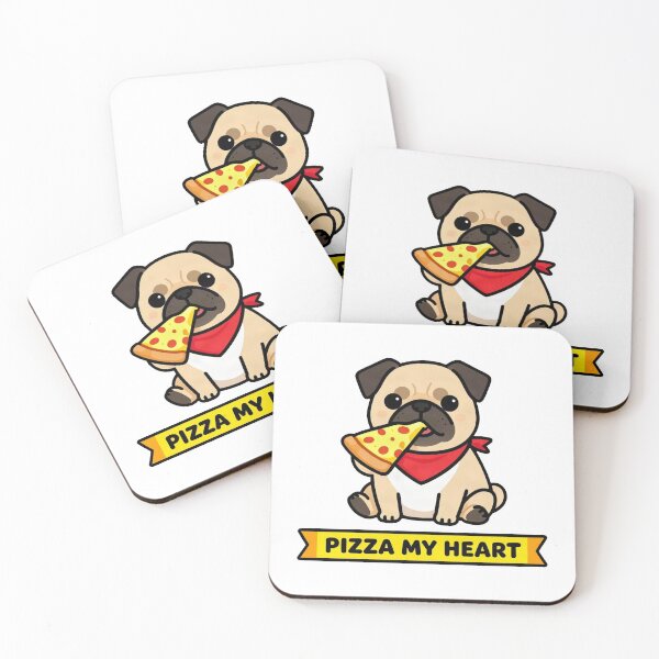 Item preview, Pug Pizza Lover Slice Of Joy designed and sold by Arc2020.