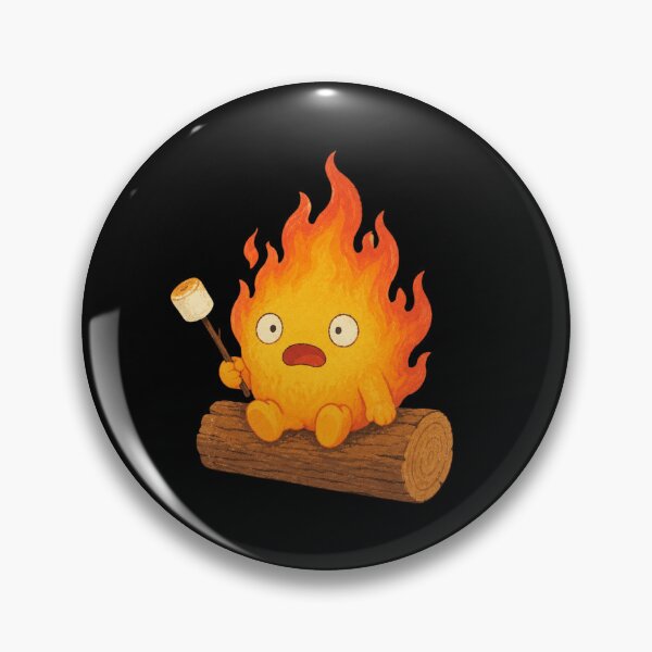 Item preview, Calcifer Fire Spirit designed and sold by Randalllane.