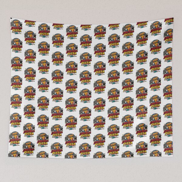 Item preview, Little Nero Pizza Cute Cartoon Illustration of a Pizza Slice ⭐⭐⭐⭐⭐ designed and sold by dreamymuse.