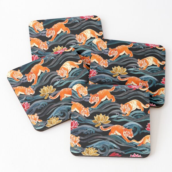 Item preview, Japanese NeoTraditional Irezumi Dragon Pattern 15 designed and sold by The Design Asset Station.