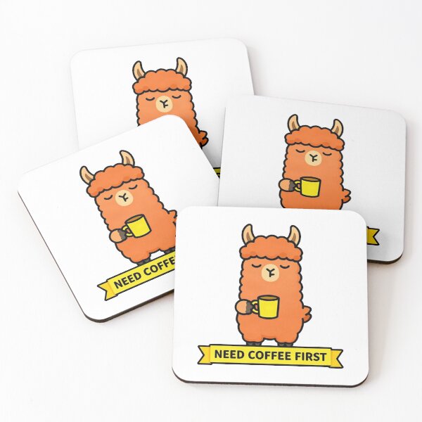 Item preview, Llama Vs Alpaca Confusion Over Coffee designed and sold by Arc2020.