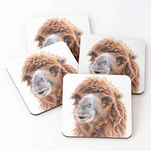 Item preview, Funny Shaggy Bactrian Camel Portrait designed and sold by Medve Photography & Design.