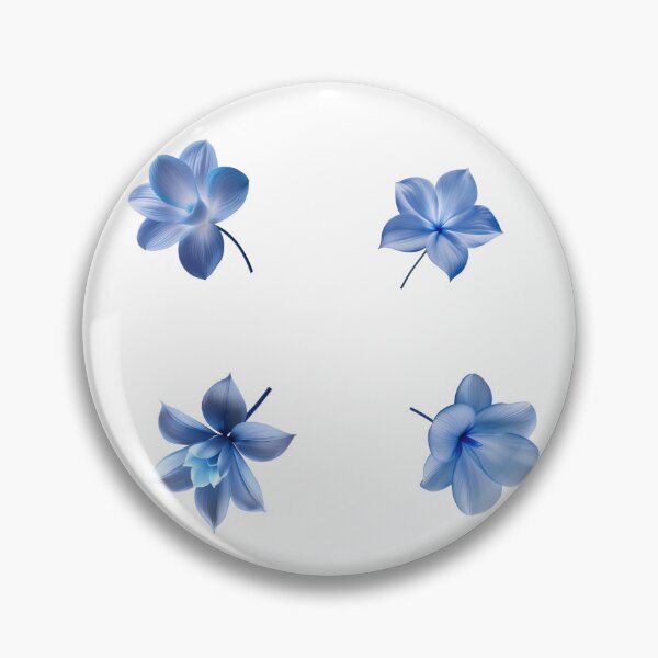Item preview, Four blue lily Flowers  designed and sold by MagicMaker1984.