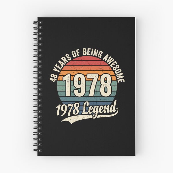 Item preview, 48 Years of Being Awesome 1978 Legend Vintage 48th Birthday designed and sold by designstoriesMK.