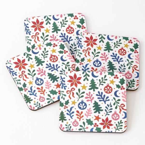 Item preview, Matisse Christmas Pattern Colorful Holiday Art designed and sold by Retr0Tshirts.
