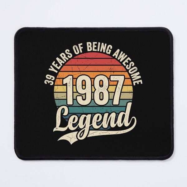 Item preview, 39 Years of Being Awesome 1987 Legend Vintage 39th Birthday designed and sold by designstoriesMK.