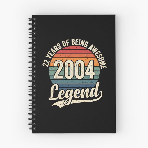 Item preview, 22 Years of Being Awesome 2004 Legend Vintage 22nd Birthday designed and sold by designstoriesMK.