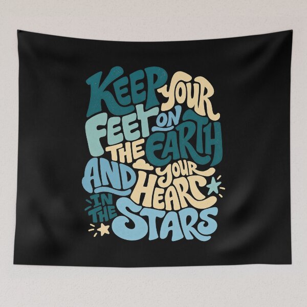 Item preview, Dreamer Quote, Heart In The Stars Positive Vintage Quote designed and sold by graphic-genie.