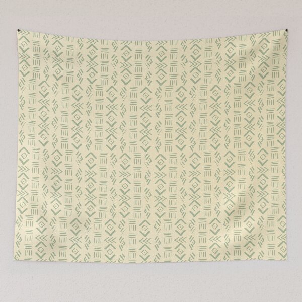 Item preview, Geometric Pattern of Mali bogolan style designed and sold by Wolagno.