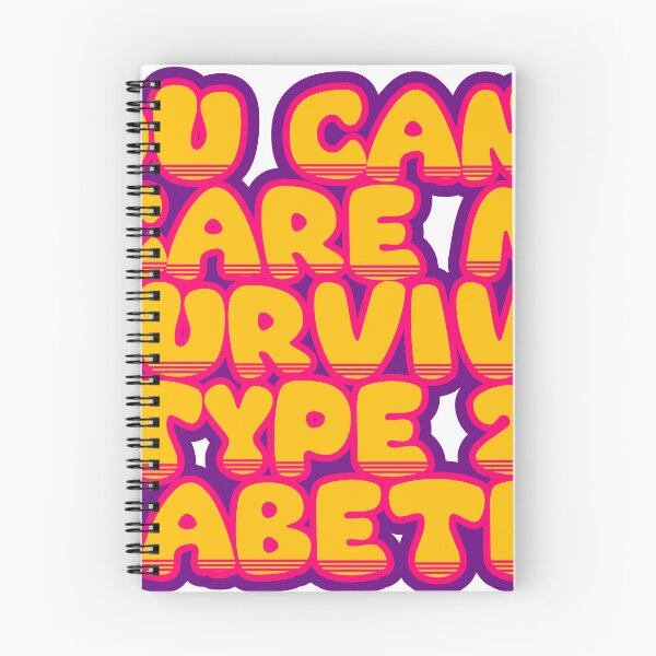 Item preview, You Can't Scare Me, I Survived Type 2 Diabetes – Funny Chronic Illness Saying designed and sold by TheIconSmith.