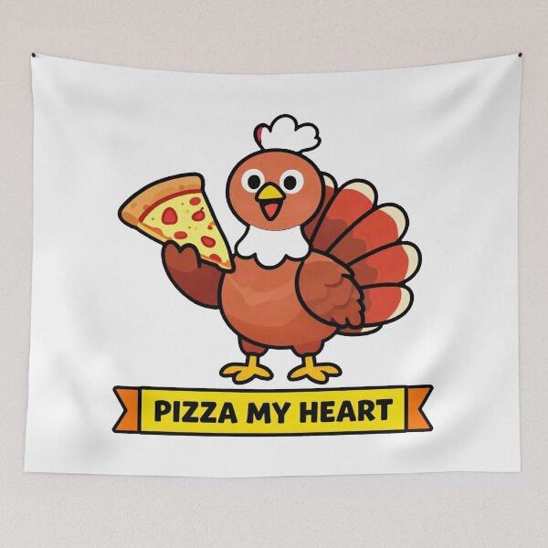 Item preview, Turkey Trot Pizza Slice Of Joy designed and sold by Arc2020.