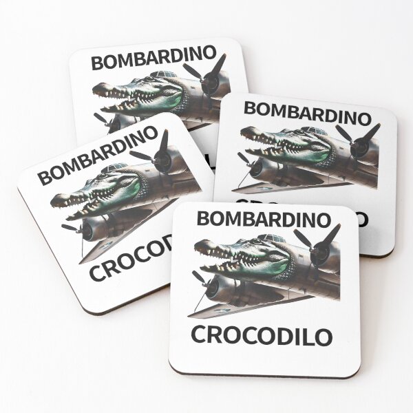 Item preview, Bombardino Crocodilo AI Brainrot Meme Funny Bombardiro  designed and sold by salehcmotor.
