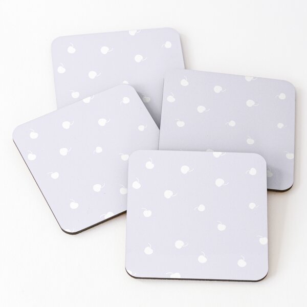 Item preview, Cherry festival in lilac and white designed and sold by Quiet Waters Design.