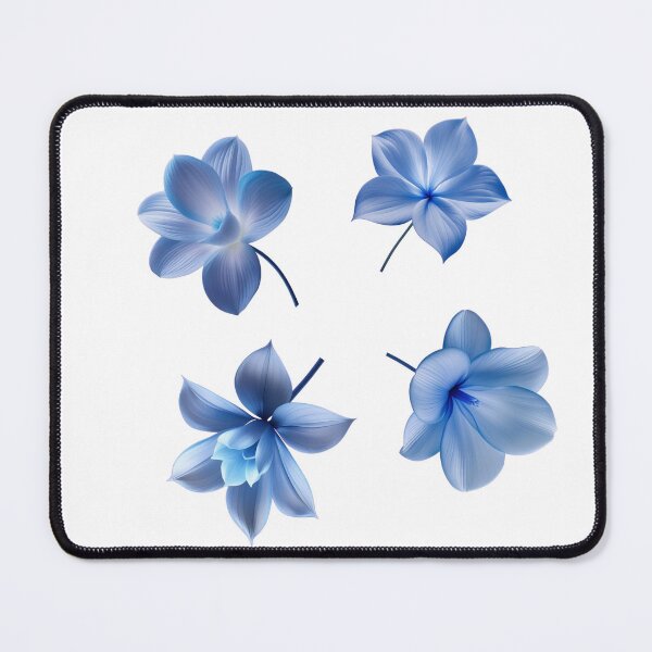 Item preview, Four blue lotus Flowers designed and sold by MagicMaker1984.