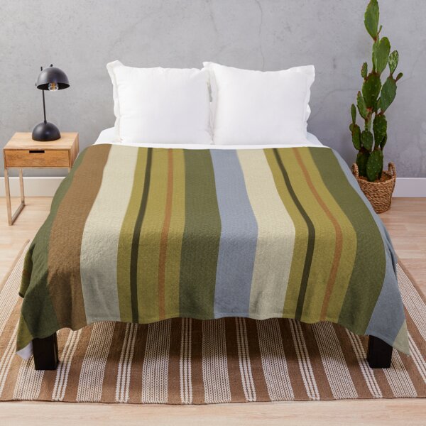 Item preview, Gold Striped Seersucker Fabric designed and sold by Wolagno.