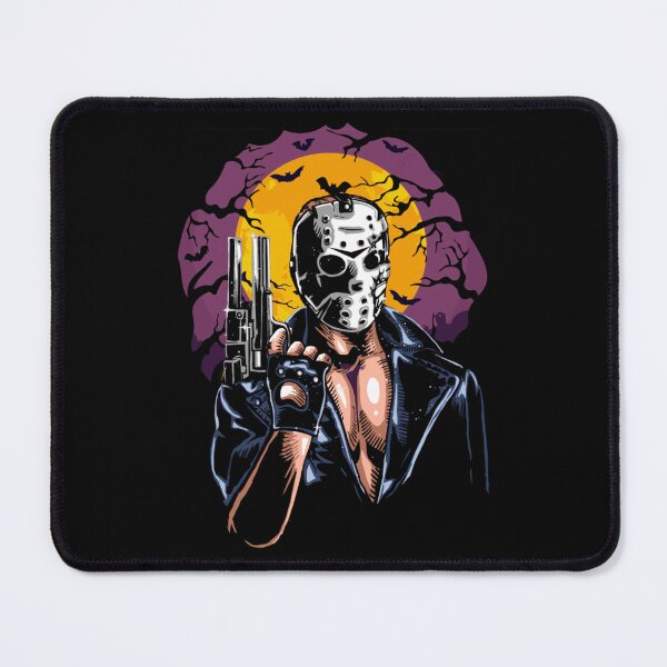 Item preview, Jason Voorhees Halloween Horror Vintage Circle Graphic Design designed and sold by jagemandorc.
