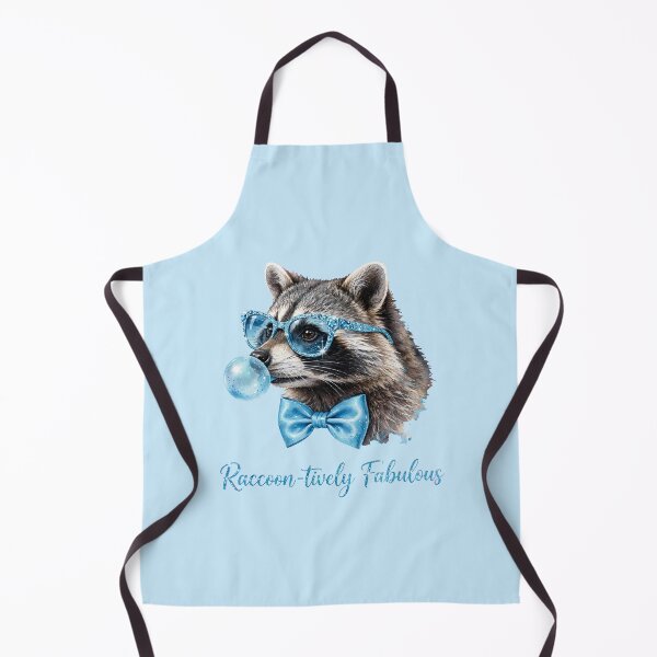 Item preview, Mapache azul fabuloso y adorable - Un mapache coqueto y encantador designed and sold by Vibe-Vary.