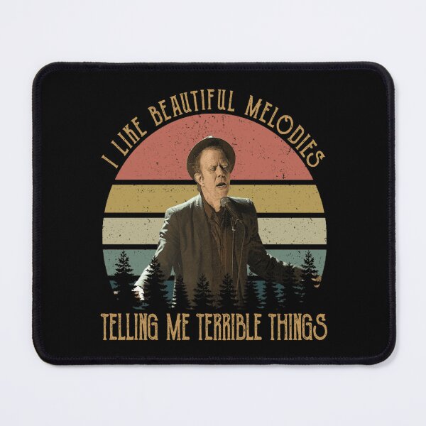 Item preview, Tom Waits Beautiful Melodies Retro Portrait Design designed and sold by jagemandorc.