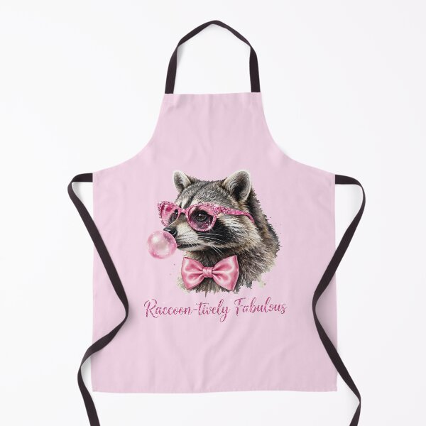 Item preview, Raccoon-tively Fabulous - Pink Coquette Raccoon designed and sold by Vibe-Vary.