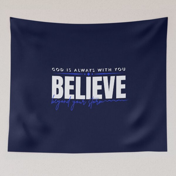 Item preview, Believe -  Christ Jesus Christ Faith Easter Inspo Quotes   - Gifts For Guys designed and sold by Doiemacreations.