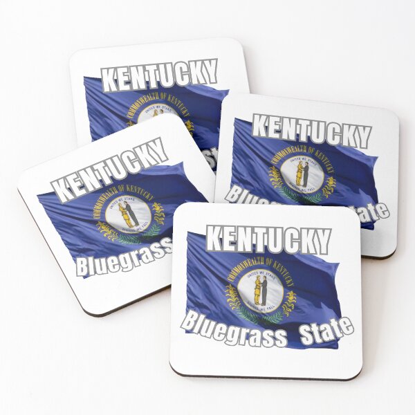 Item preview, Kentucky Bluegrass State Flag Southern Souvenir Gift designed and sold by RVJdesigns.